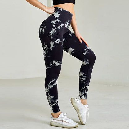 Seamless Tie Dye Legging